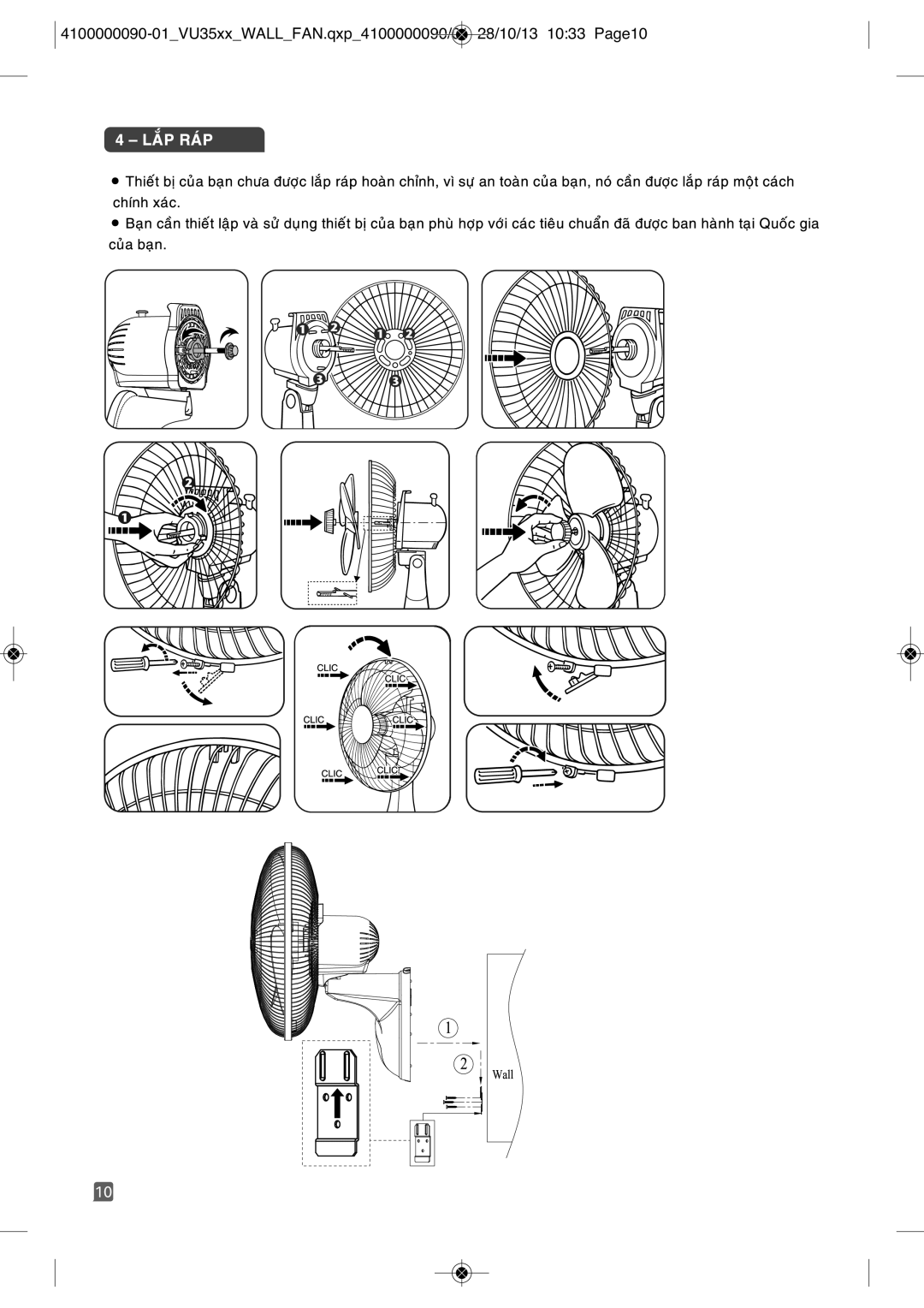 Tefal VU3530T2, VU3530T1, VU3530T0, VU3530S1 manual 