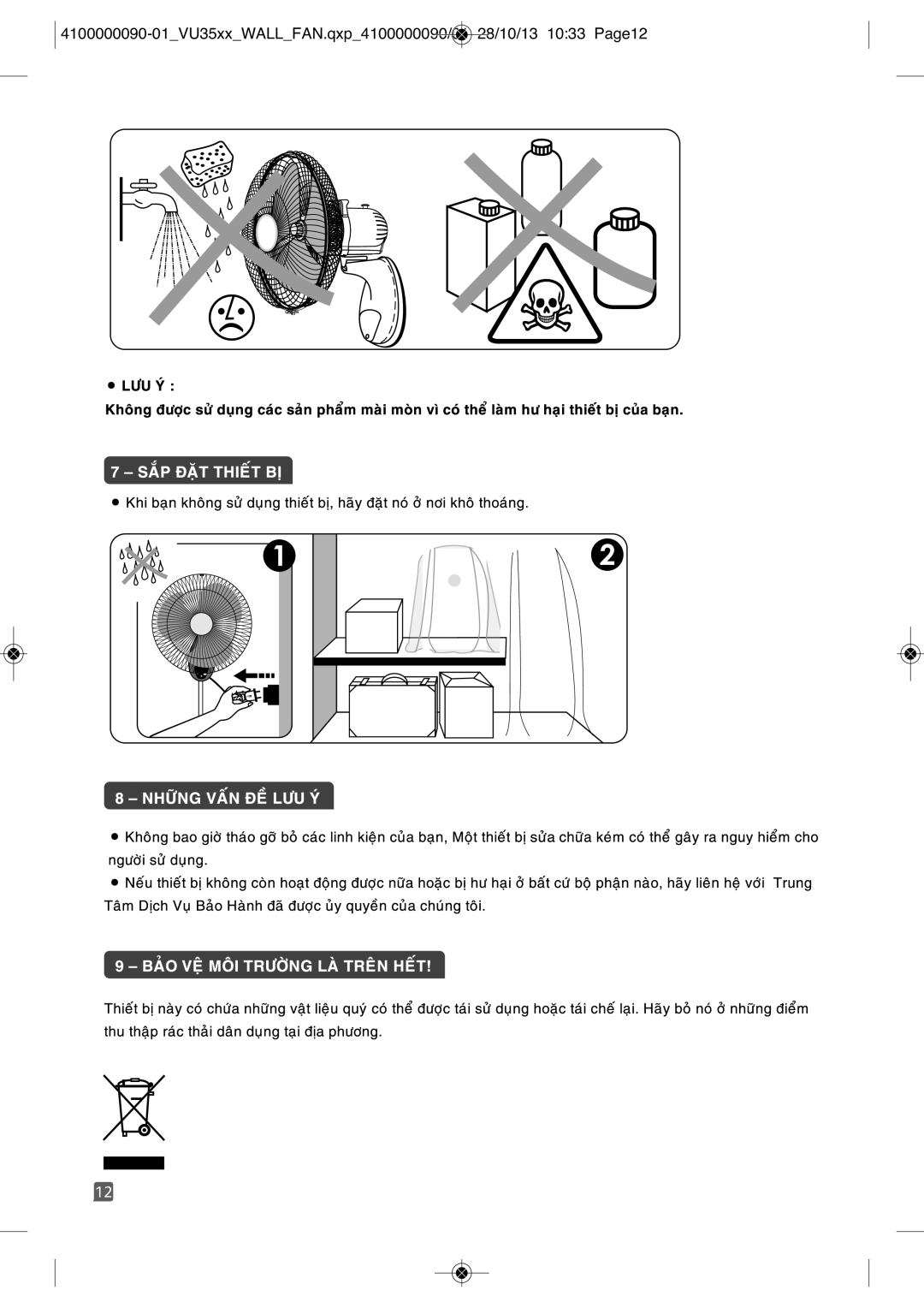 Tefal VU3530T0, VU3530T2, VU3530T1, VU3530S1 manual 