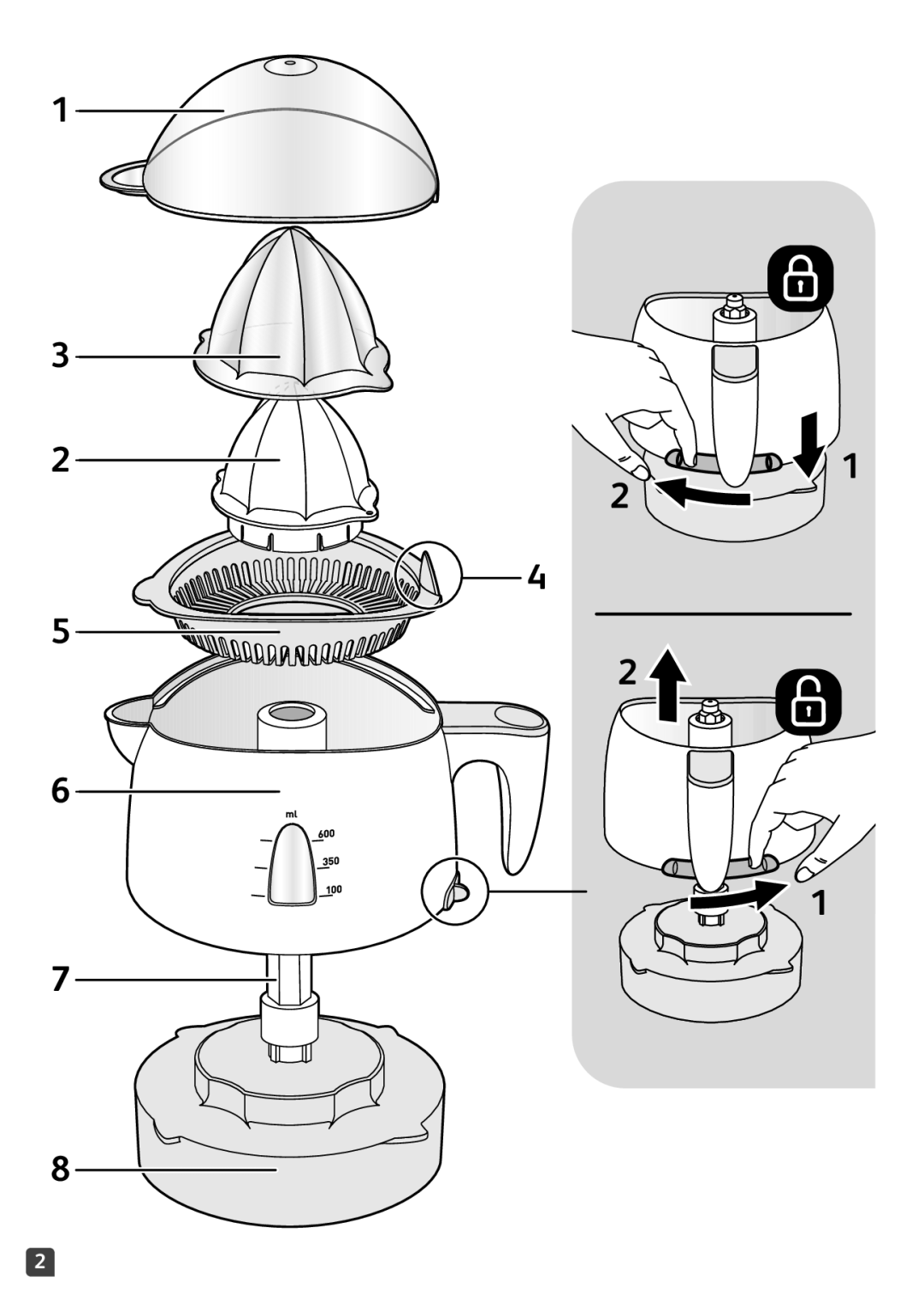 Tefal ZC500HAU, ZC500H38 manual 