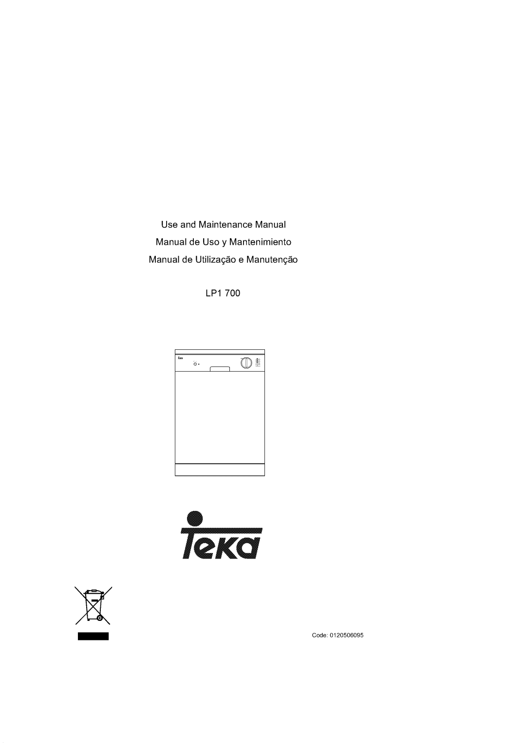 Teka LP1 700 manual 