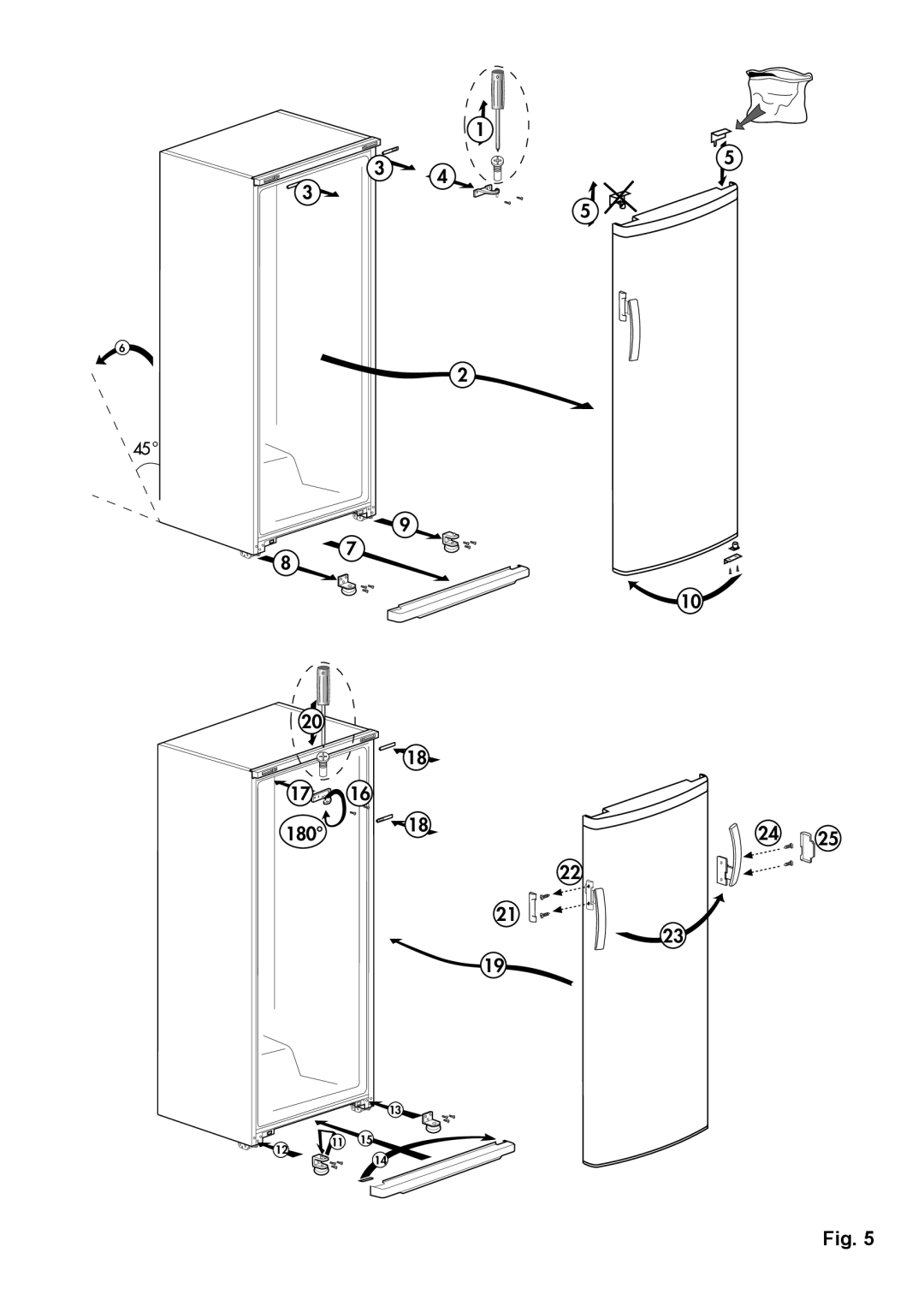 Teka TGF 270 manual 180 