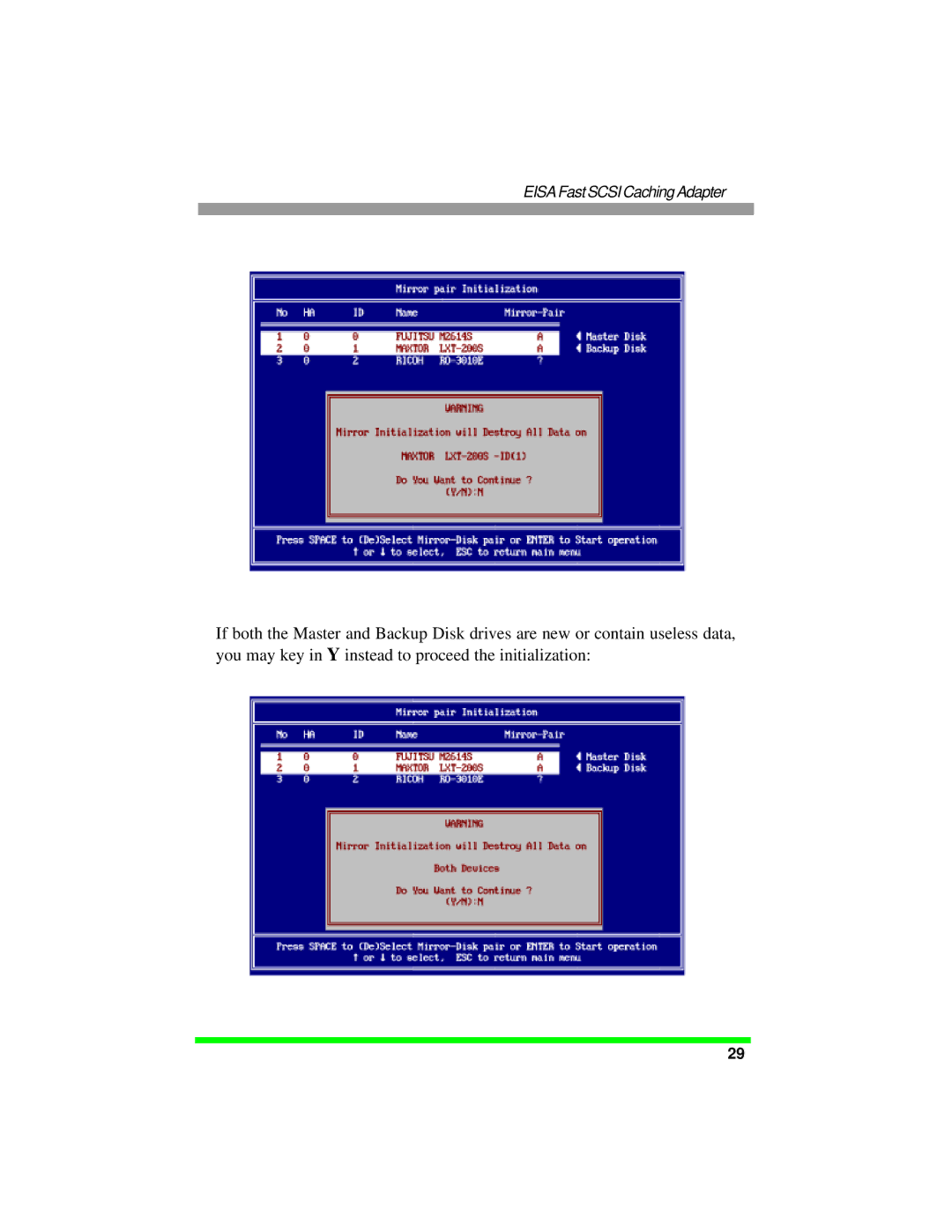 Tekram Technology DC-820B manual Eisa Fast Scsi Caching Adapter 