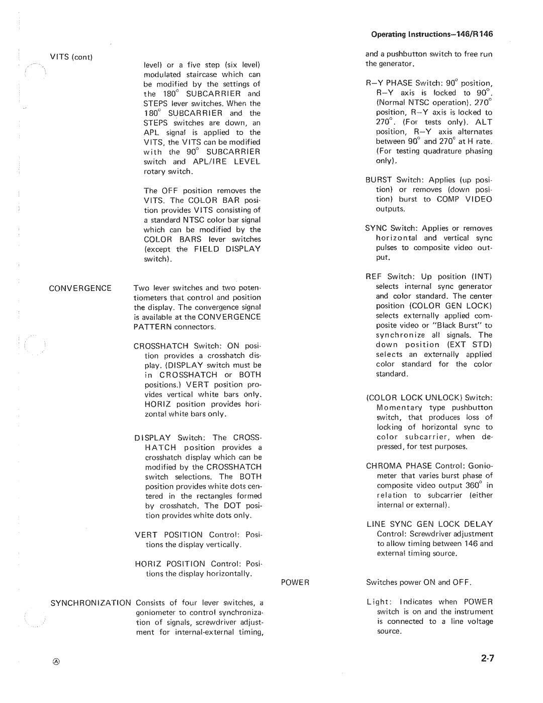 Tektronix 070-1111-00 manual 