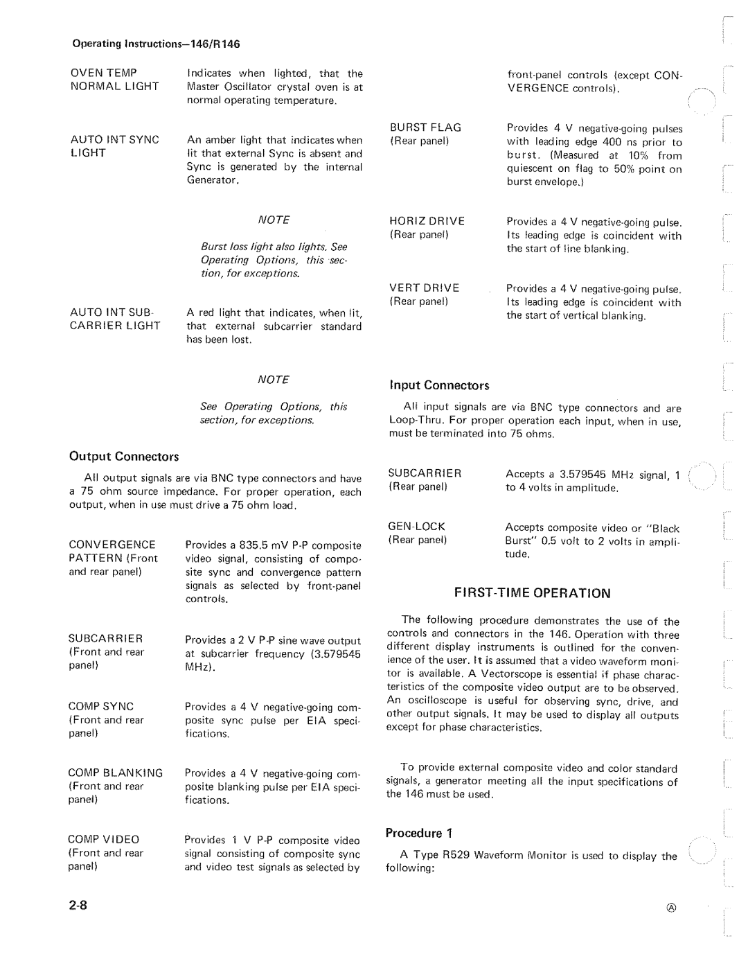 Tektronix 070-1111-00 manual 