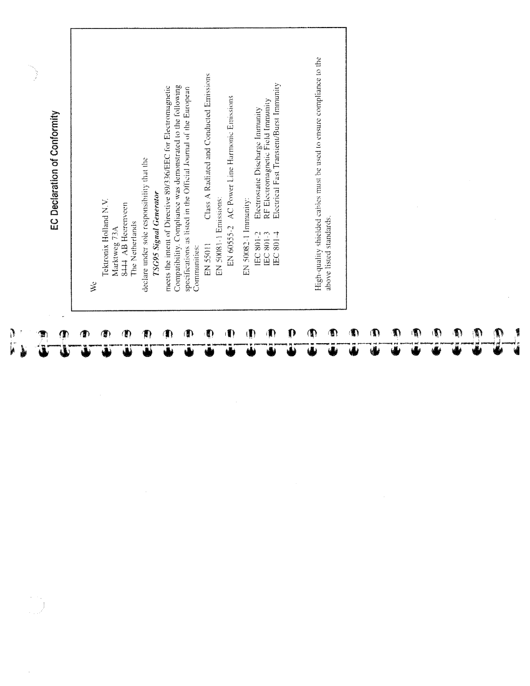 Tektronix 070-8916-02 manual 