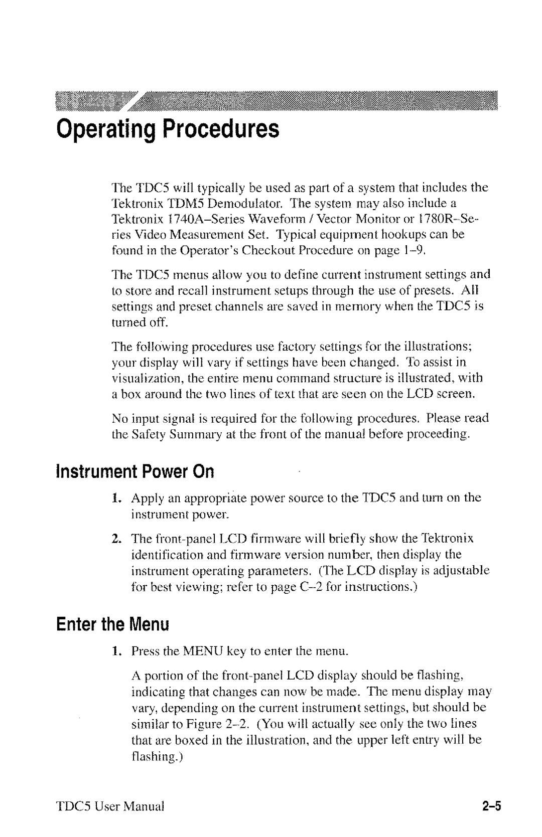 Tektronix 070-8993-00 manual 