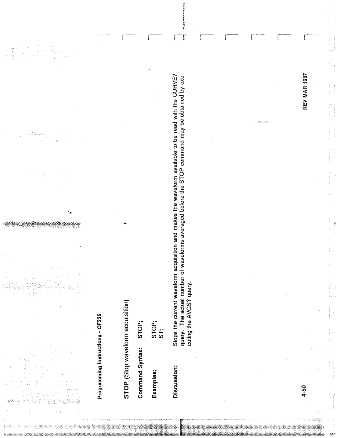 Tektronix 0F235 manual 