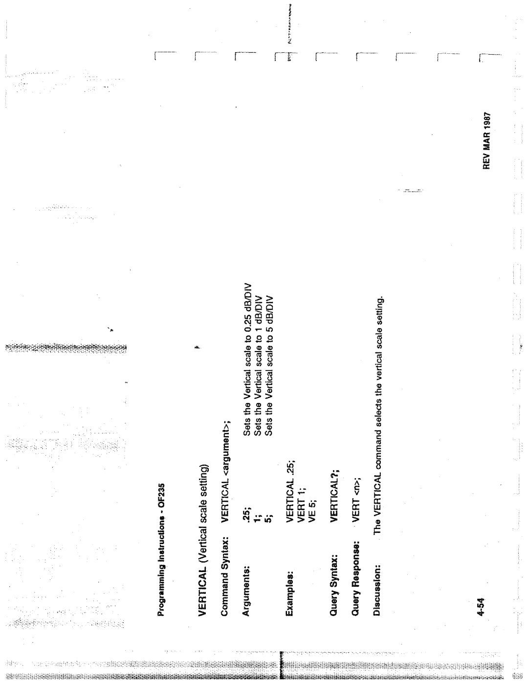 Tektronix 0F235 manual 