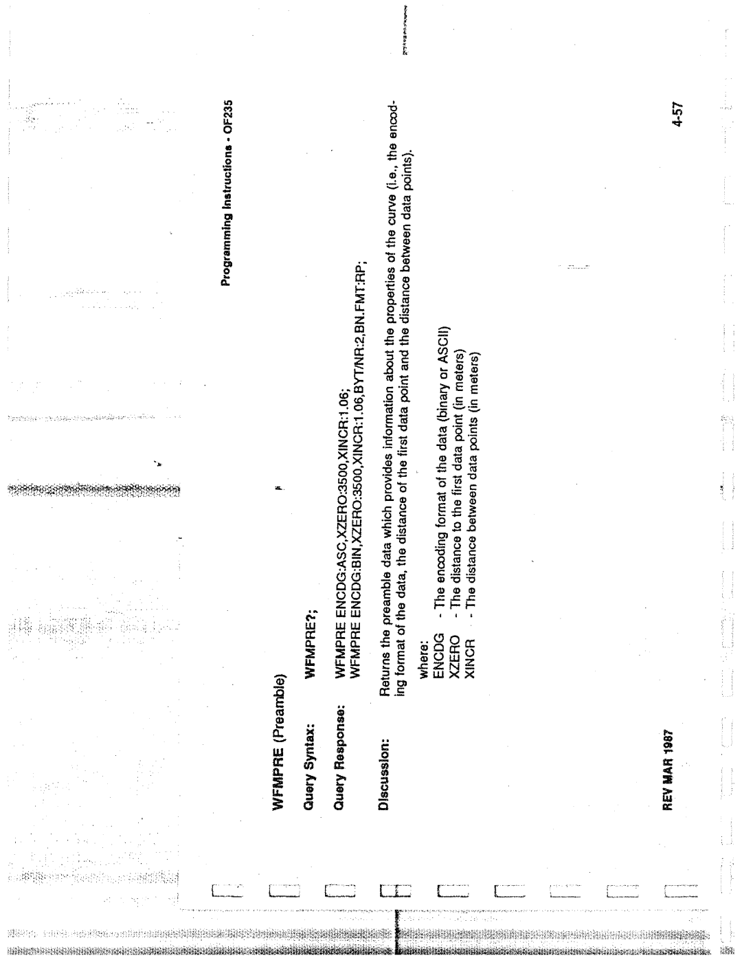 Tektronix 0F235 manual 