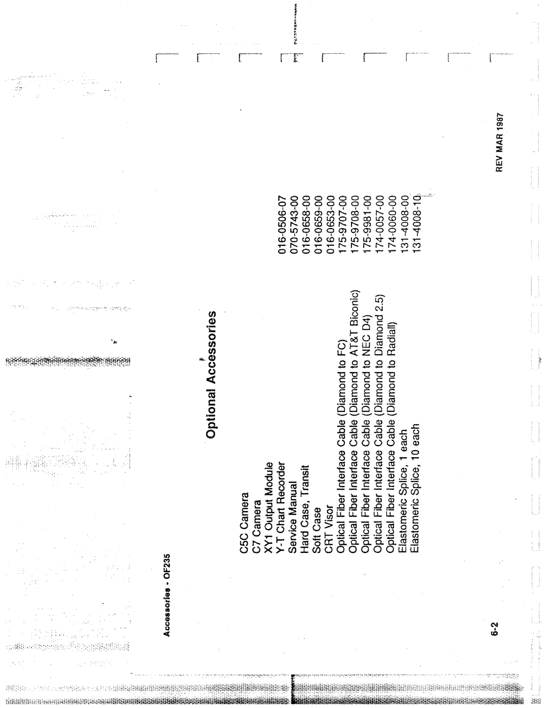 Tektronix 0F235 manual 