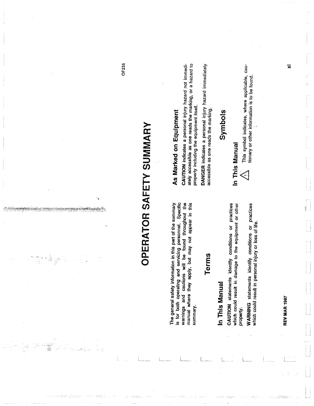 Tektronix 0F235 manual 