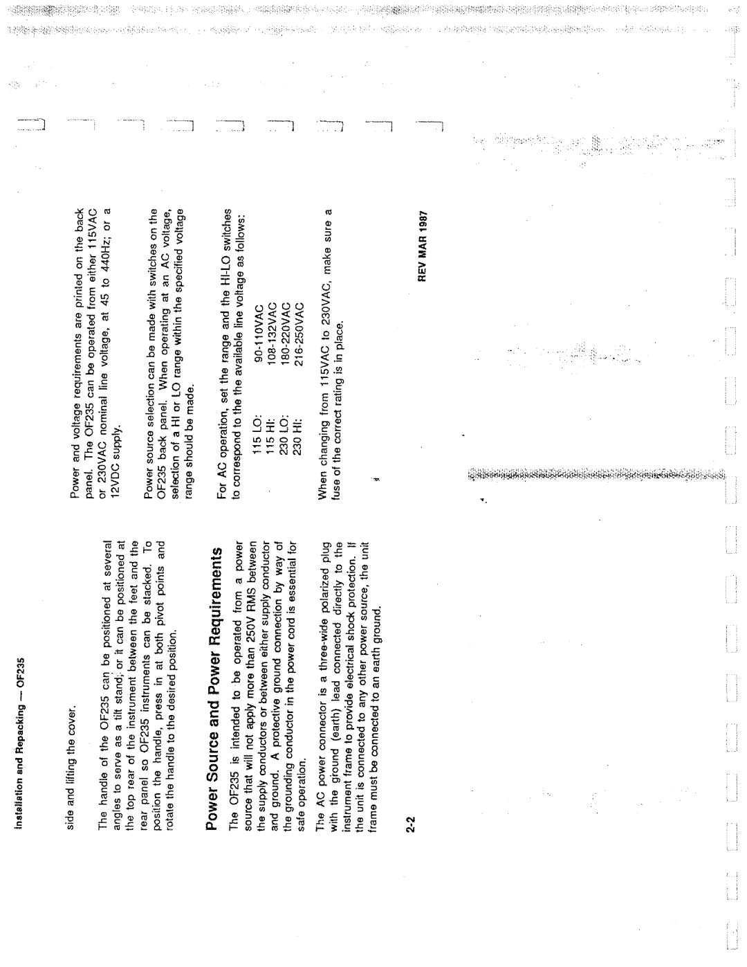 Tektronix 0F235 manual 