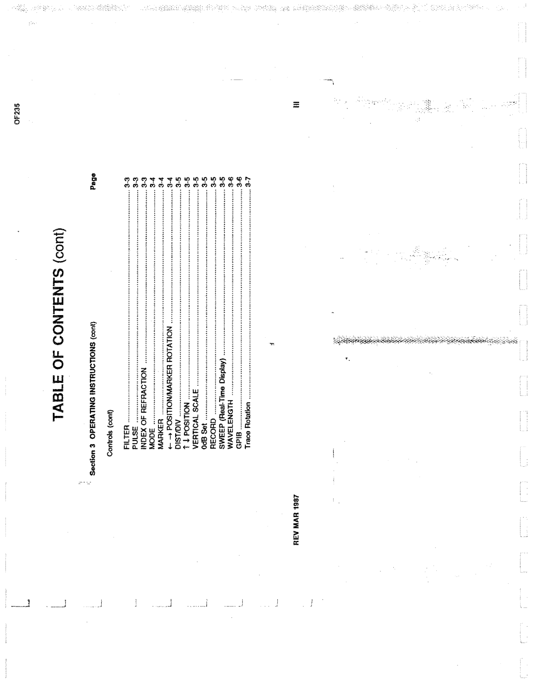 Tektronix 0F235 manual 