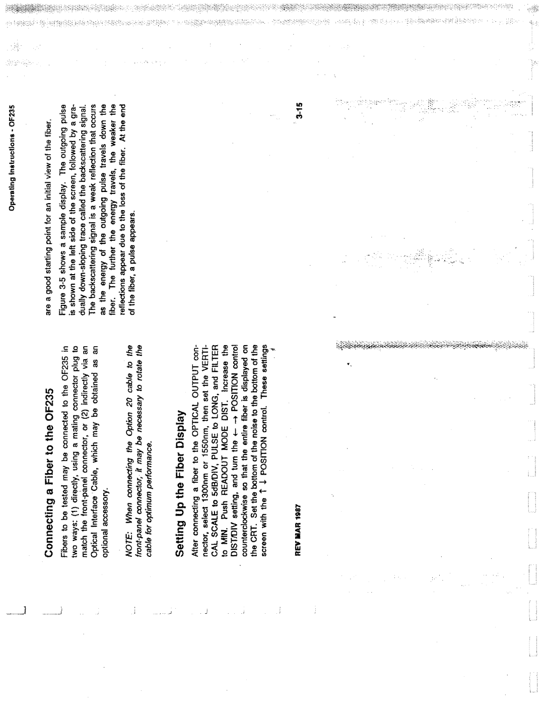 Tektronix 0F235 manual 