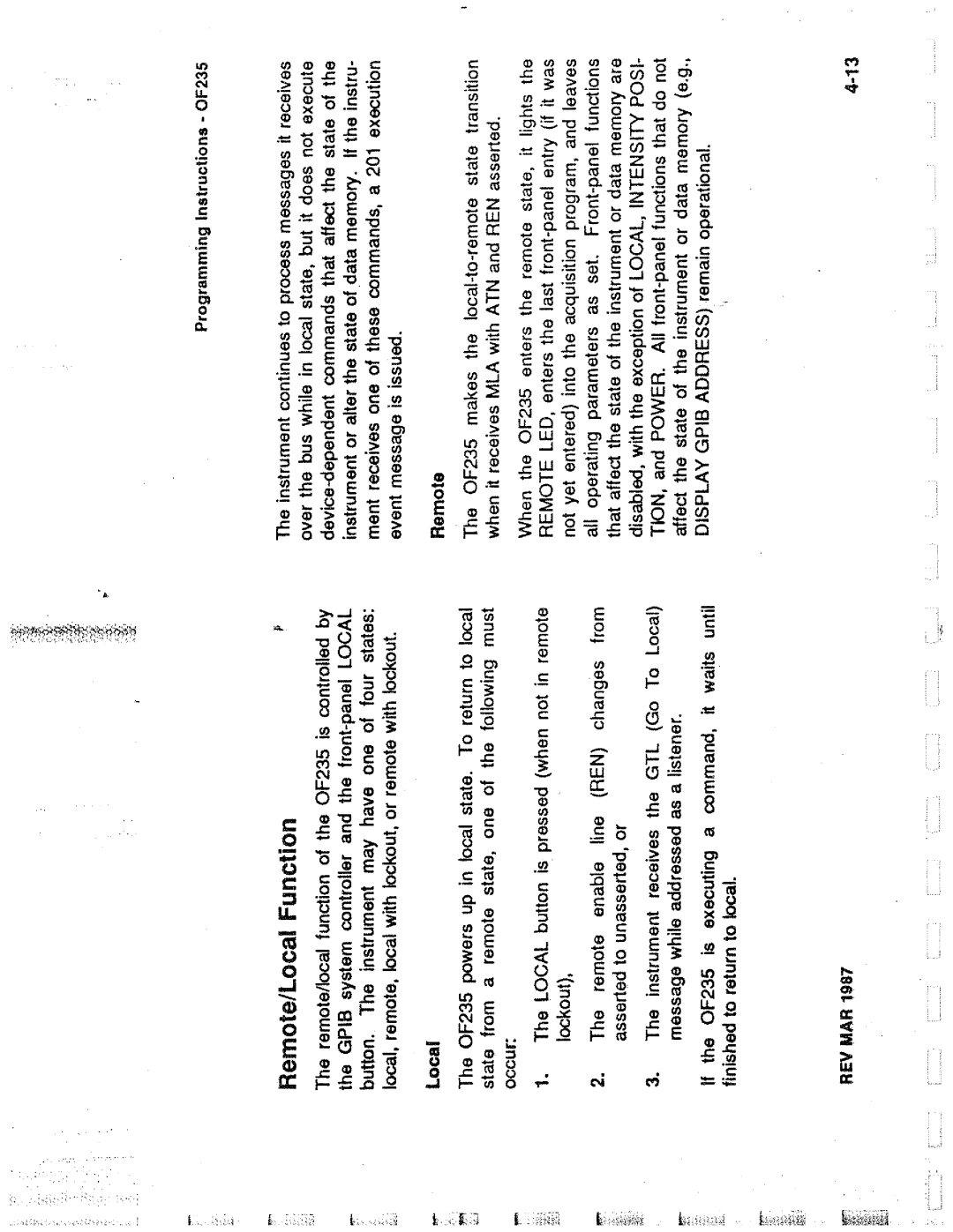 Tektronix 0F235 manual 