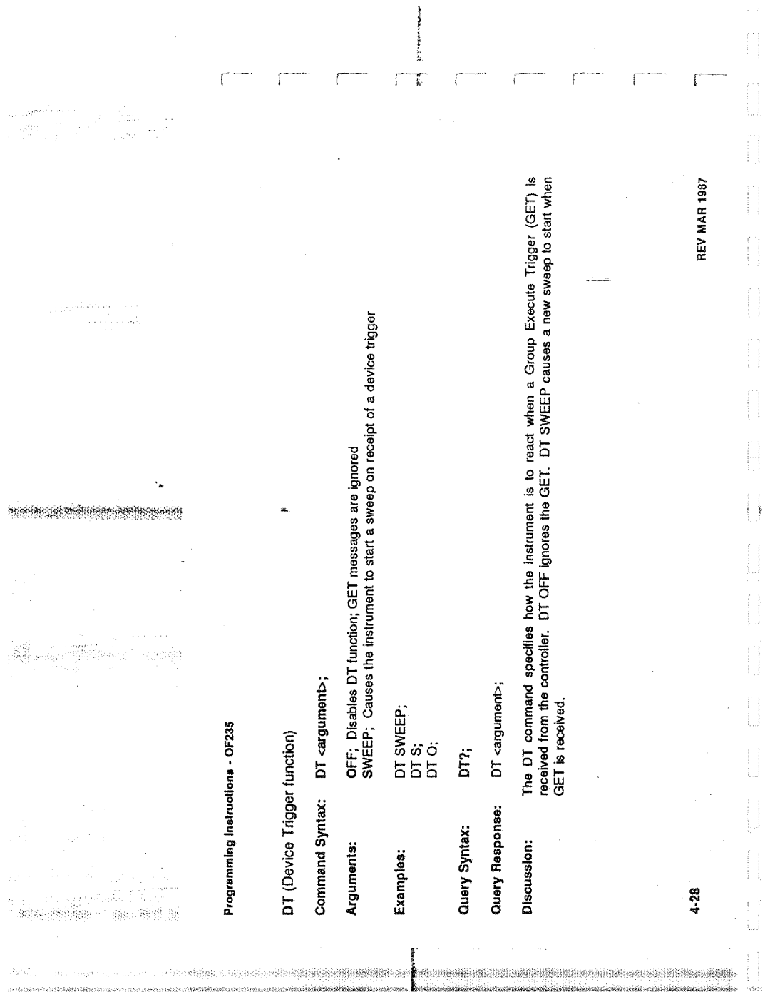 Tektronix 0F235 manual 