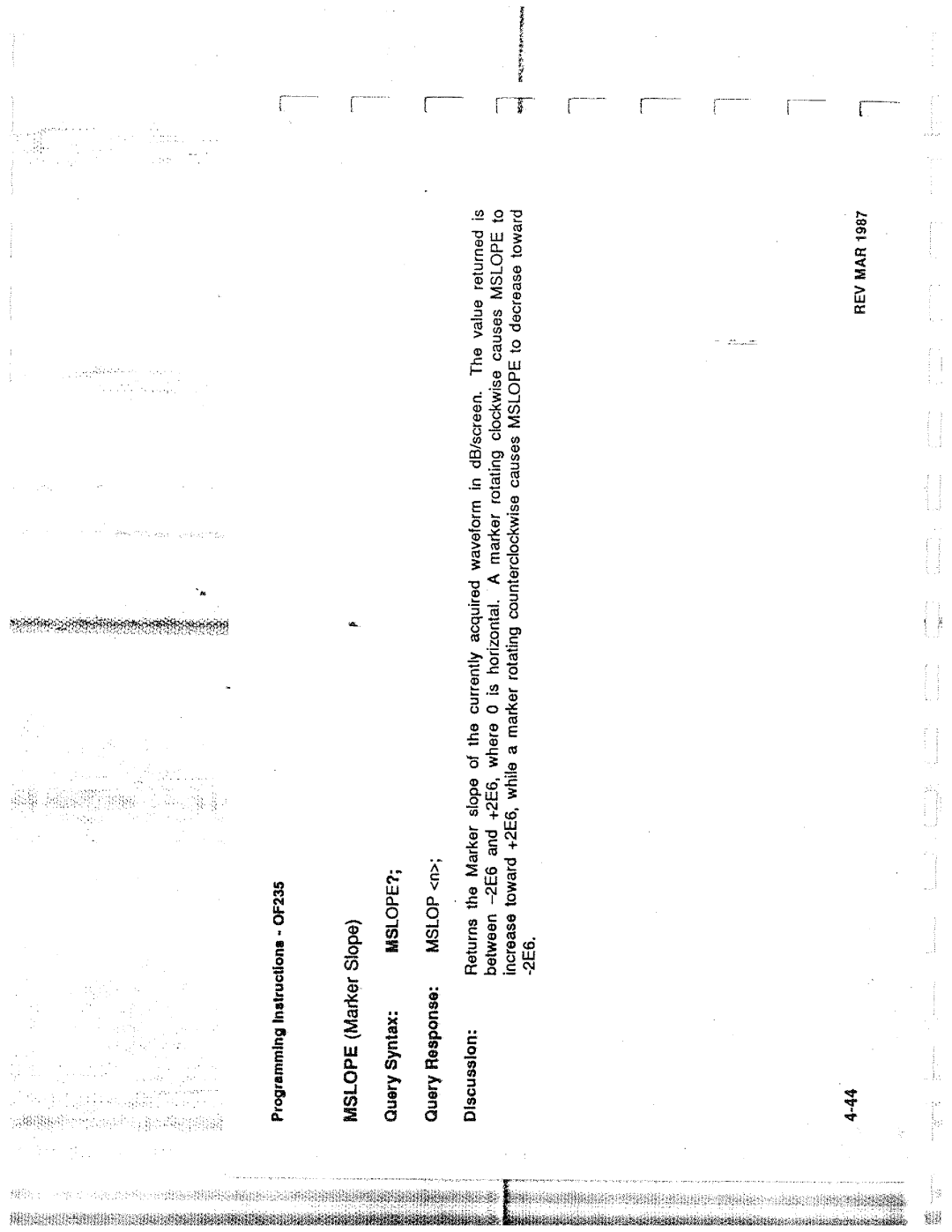 Tektronix 0F235 manual 