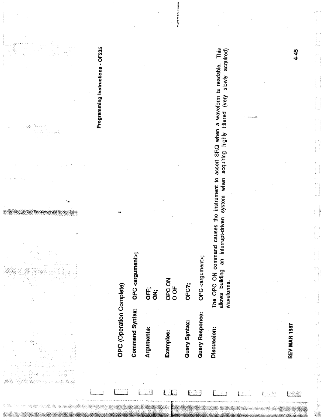 Tektronix 0F235 manual 