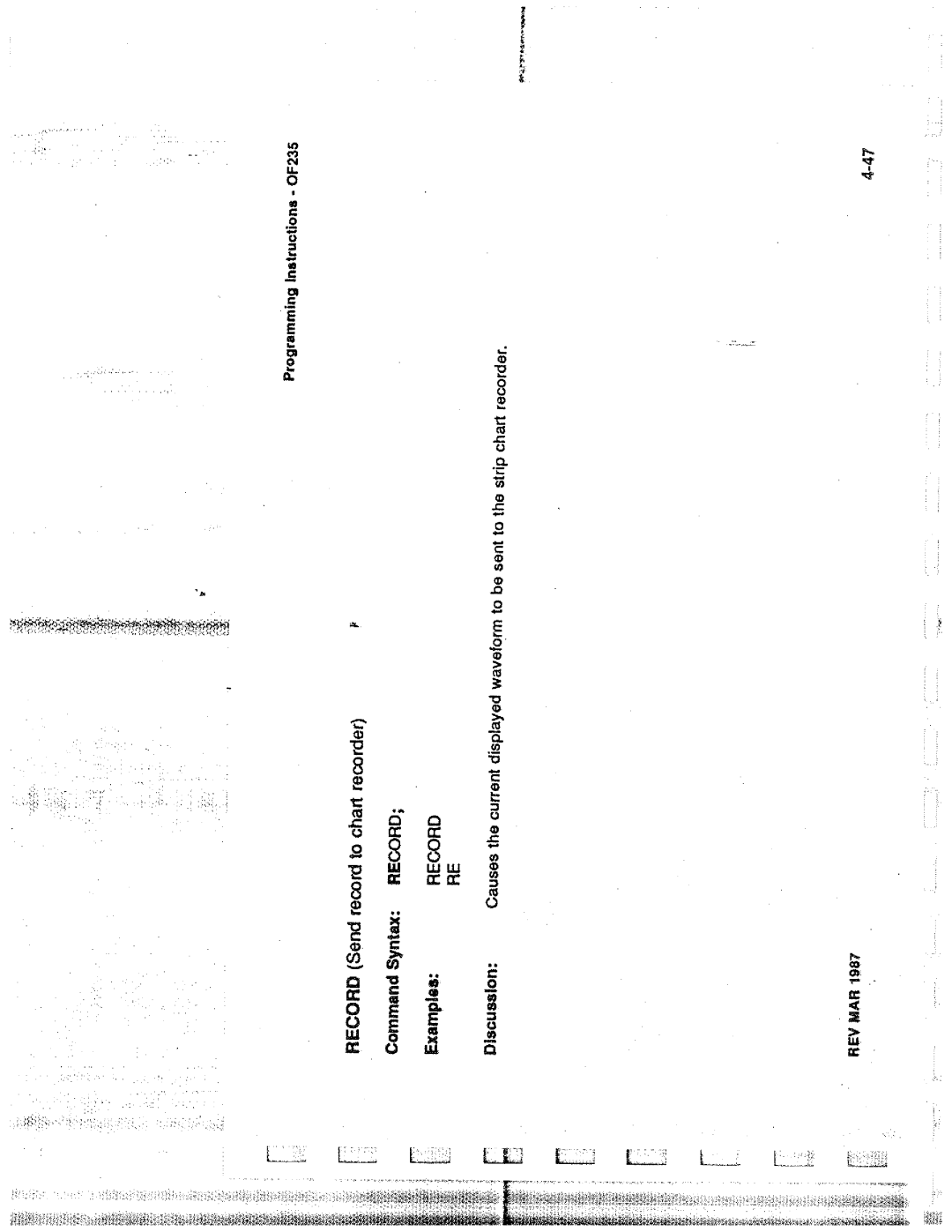 Tektronix 0F235 manual 