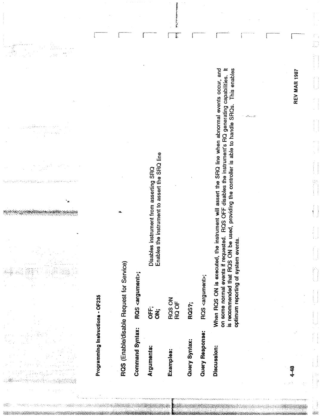 Tektronix 0F235 manual 