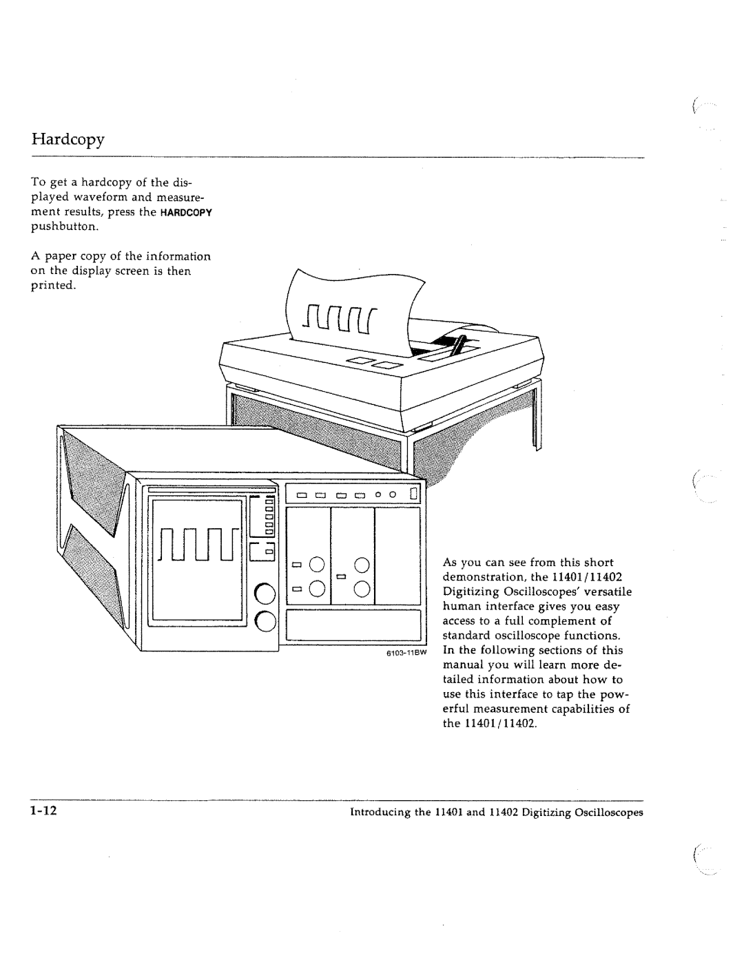 Tektronix 11401, 11402 manual 