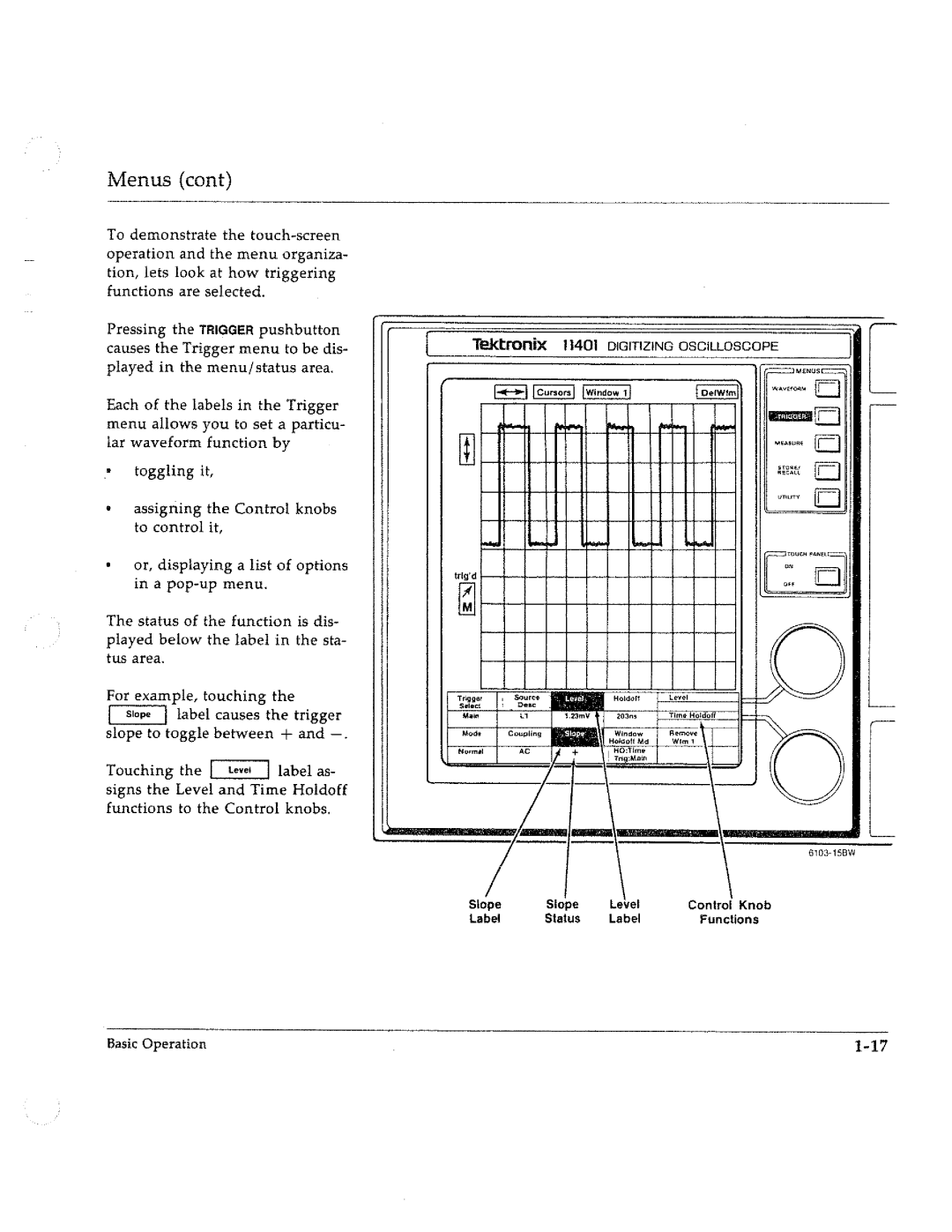 Tektronix 11402, 11401 manual 