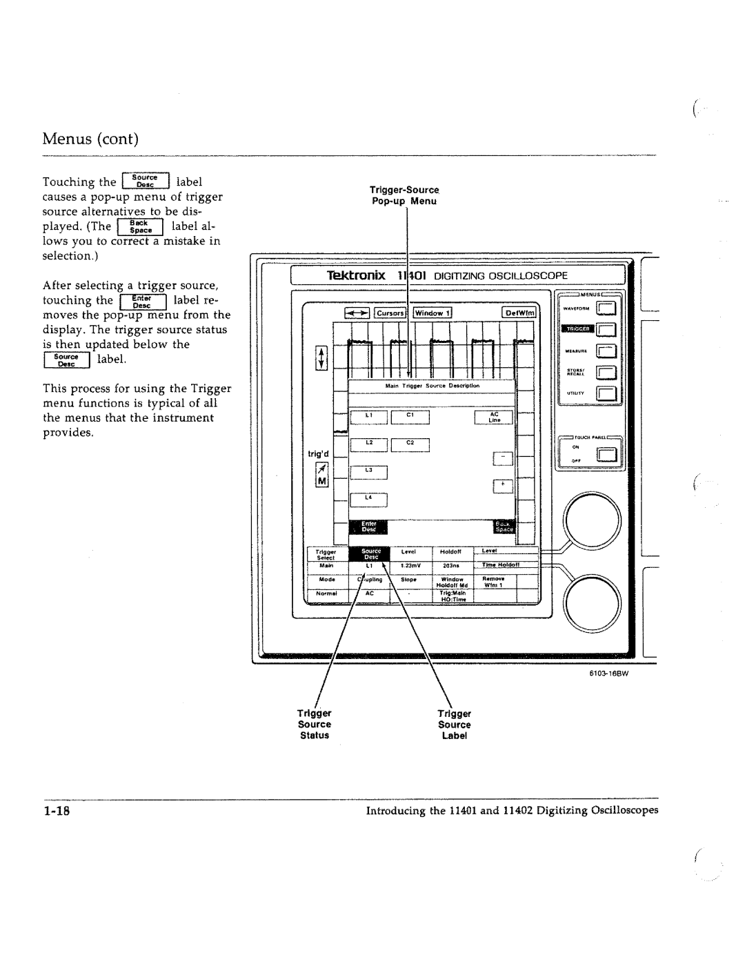 Tektronix 11401, 11402 manual 