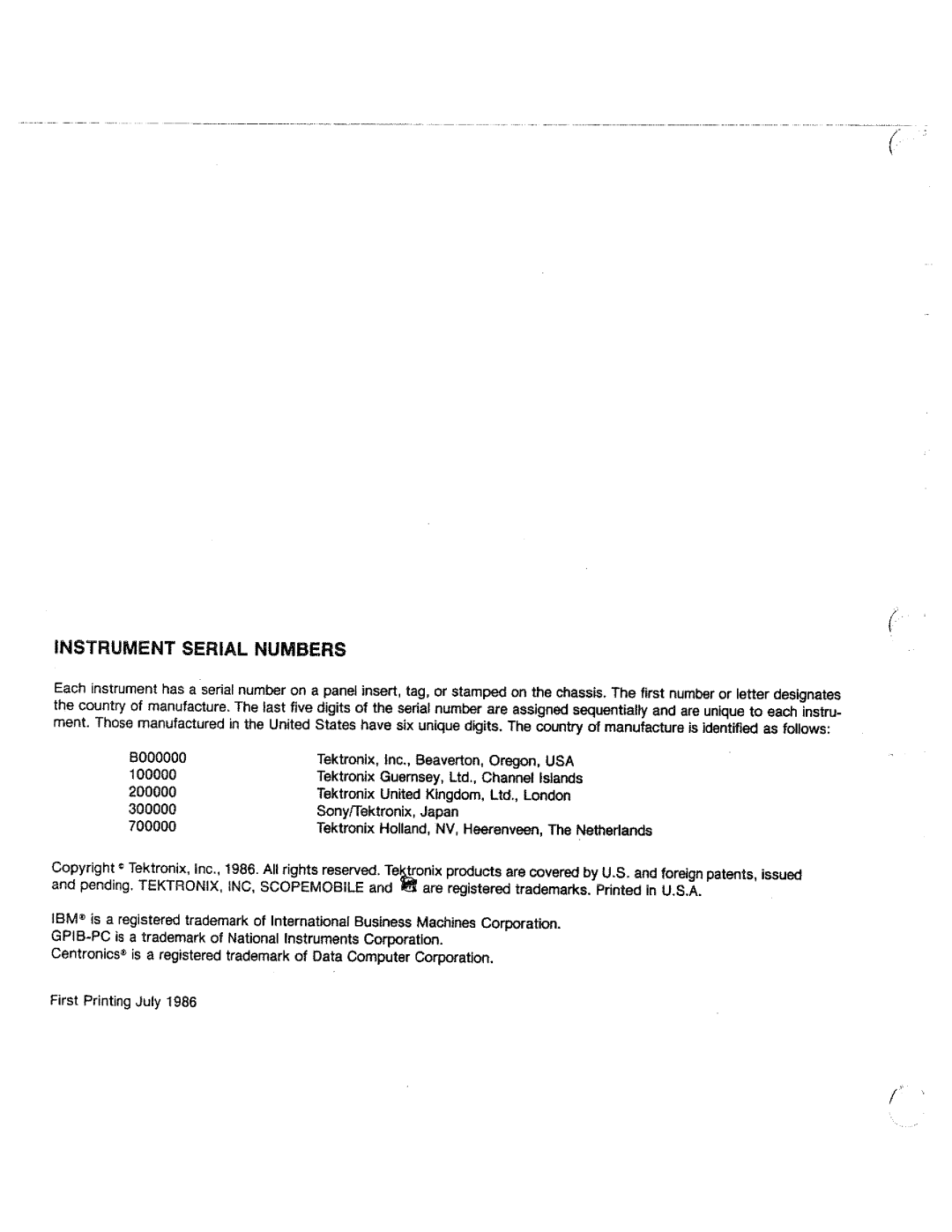 Tektronix 11402, 11401 manual 