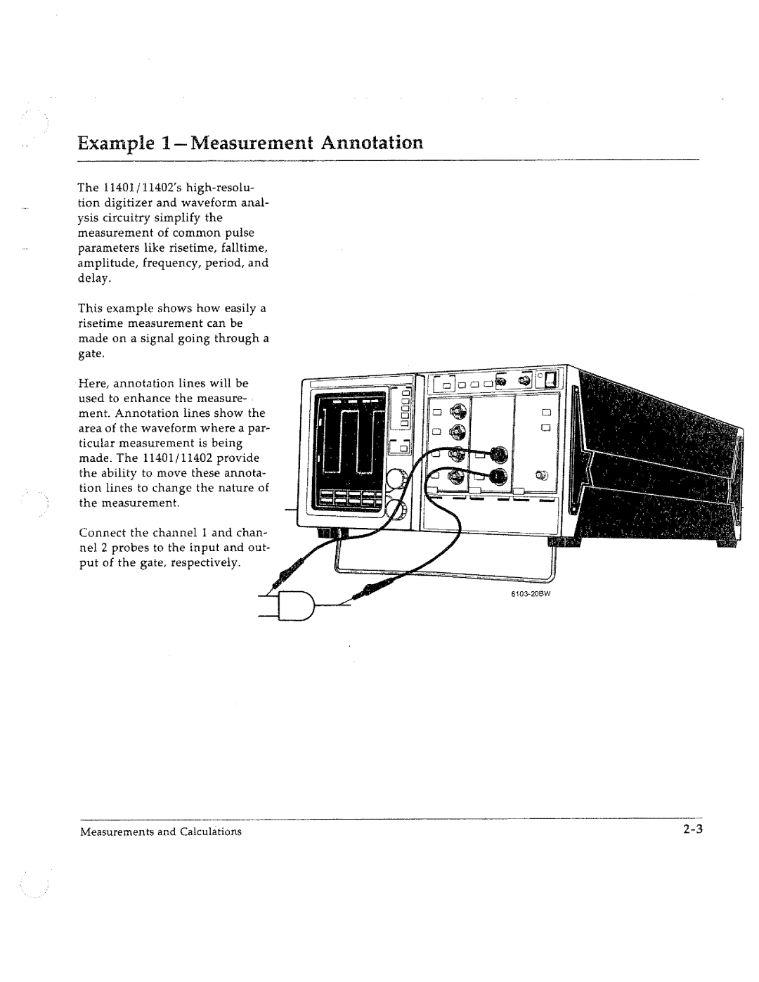 Tektronix 11402, 11401 manual 