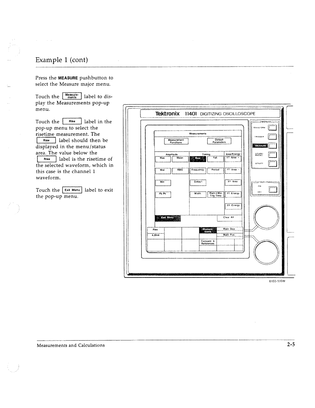 Tektronix 11402, 11401 manual 