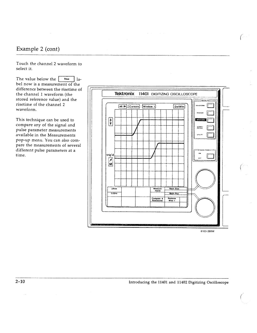 Tektronix 11401, 11402 manual 