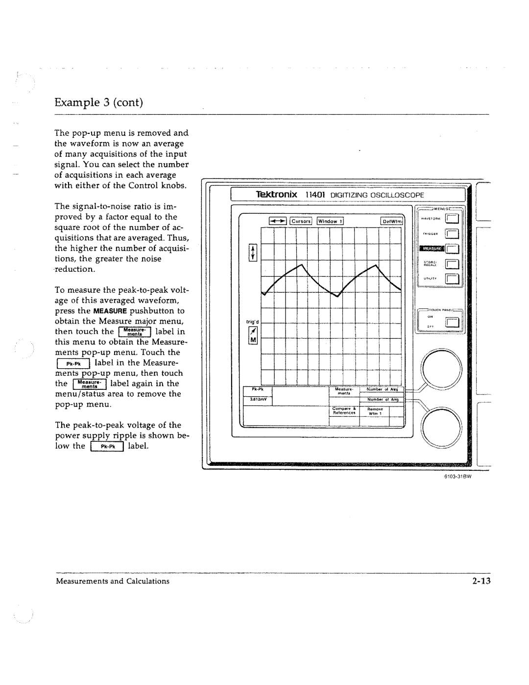 Tektronix 11402, 11401 manual 