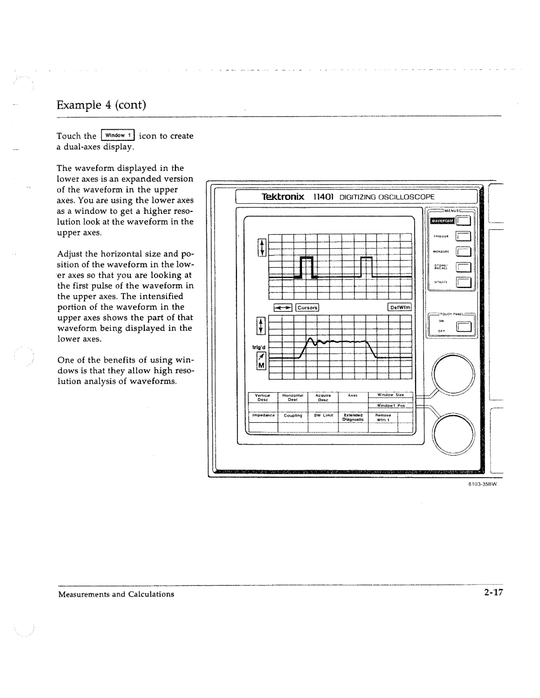 Tektronix 11402, 11401 manual 