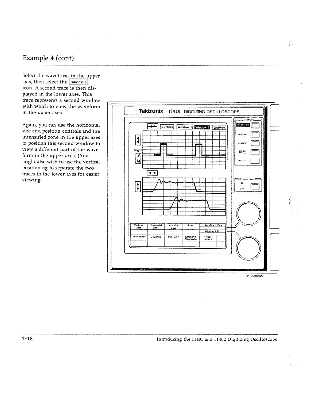 Tektronix 11401, 11402 manual 