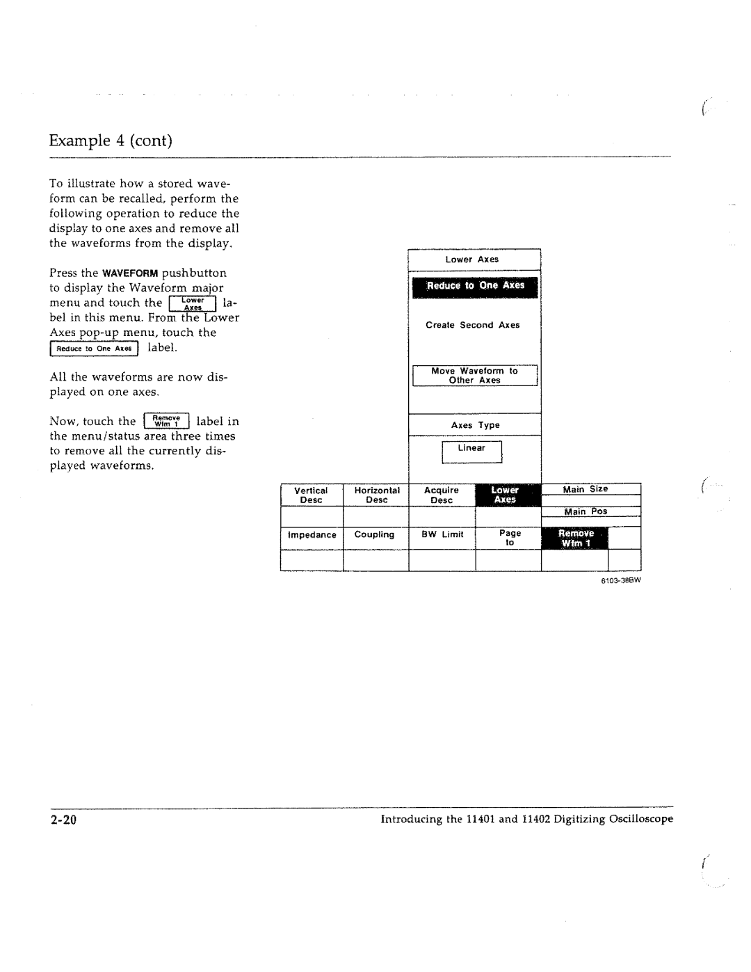 Tektronix 11401, 11402 manual 