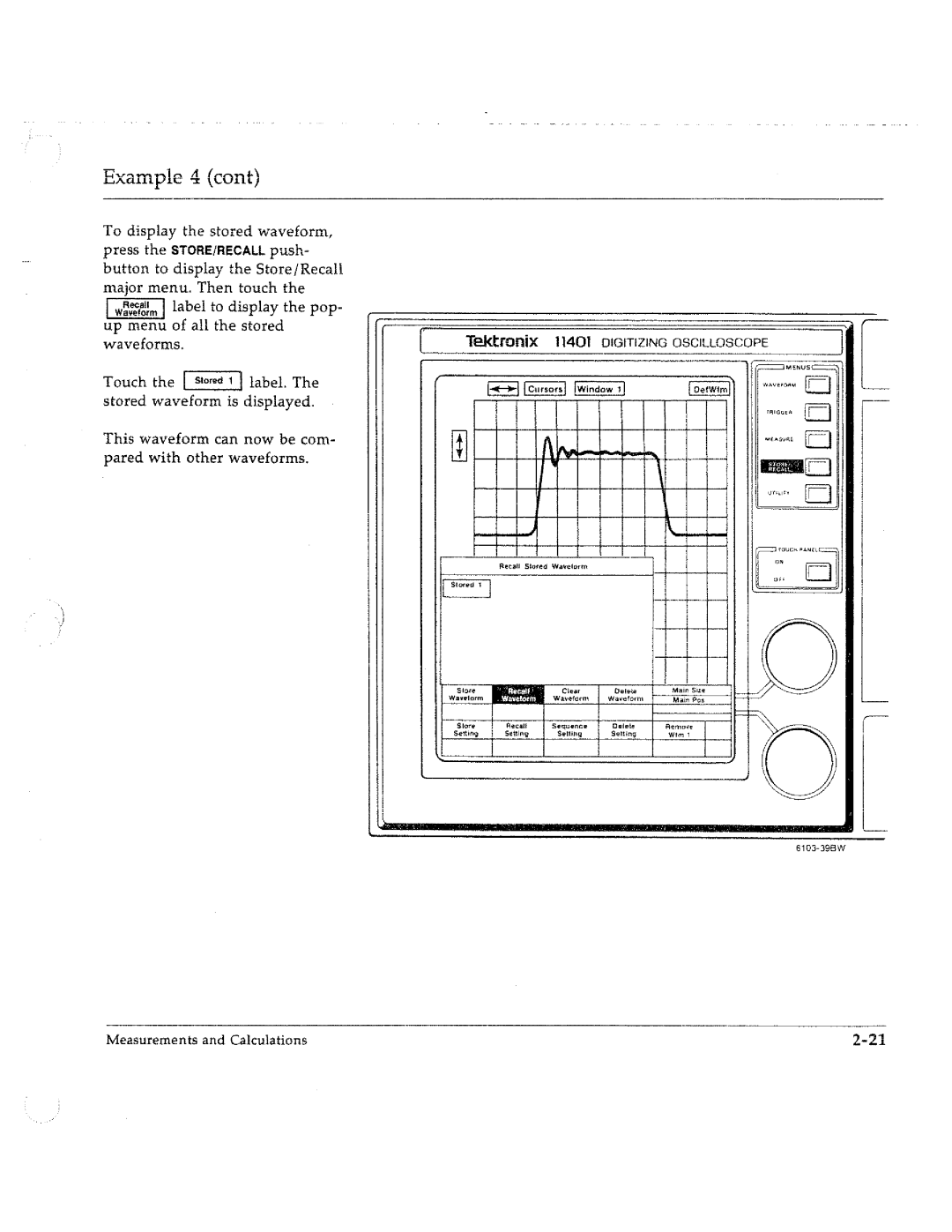 Tektronix 11402, 11401 manual 