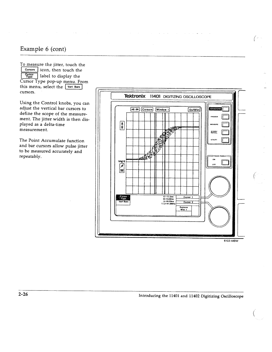 Tektronix 11401, 11402 manual 