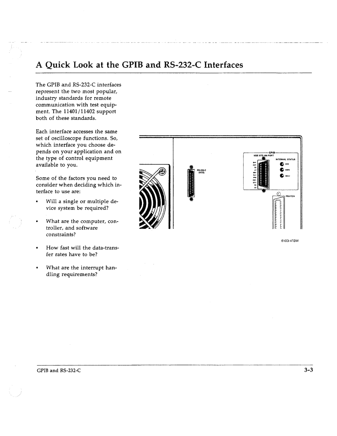 Tektronix 11402, 11401 manual 