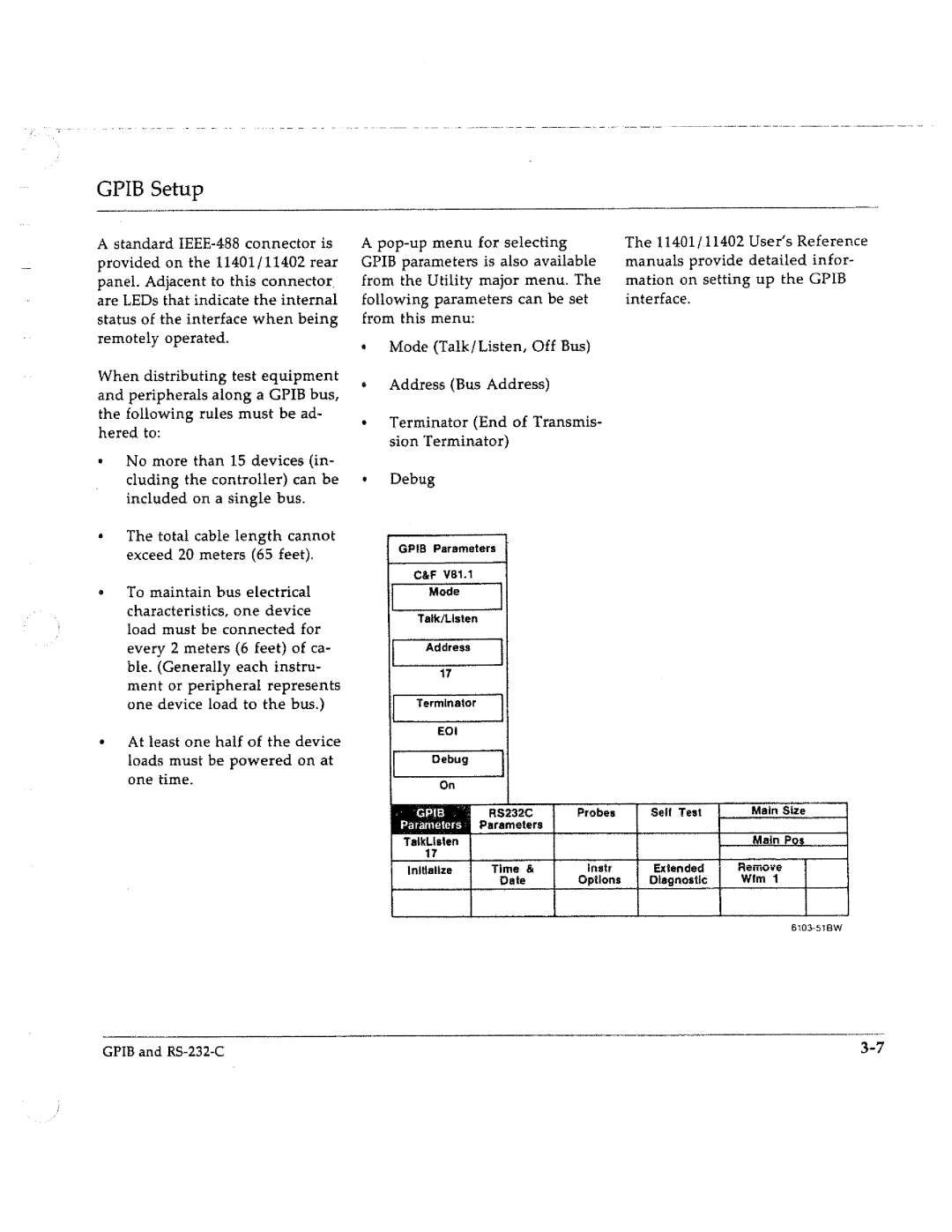 Tektronix 11402, 11401 manual 