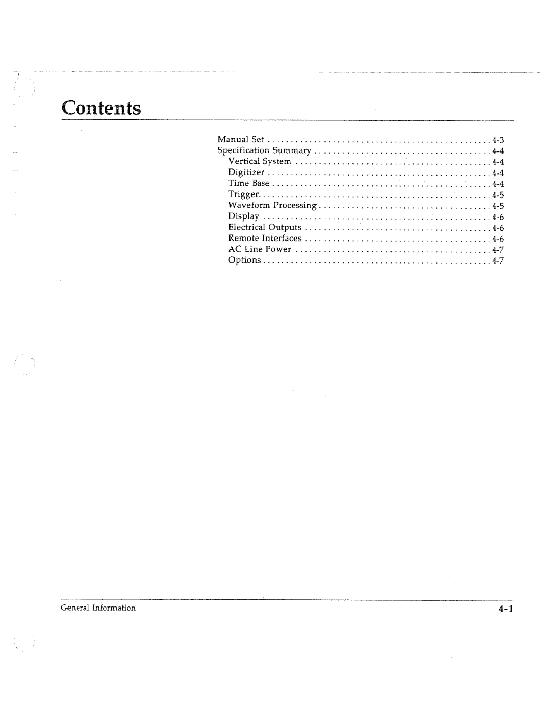 Tektronix 11402, 11401 manual 