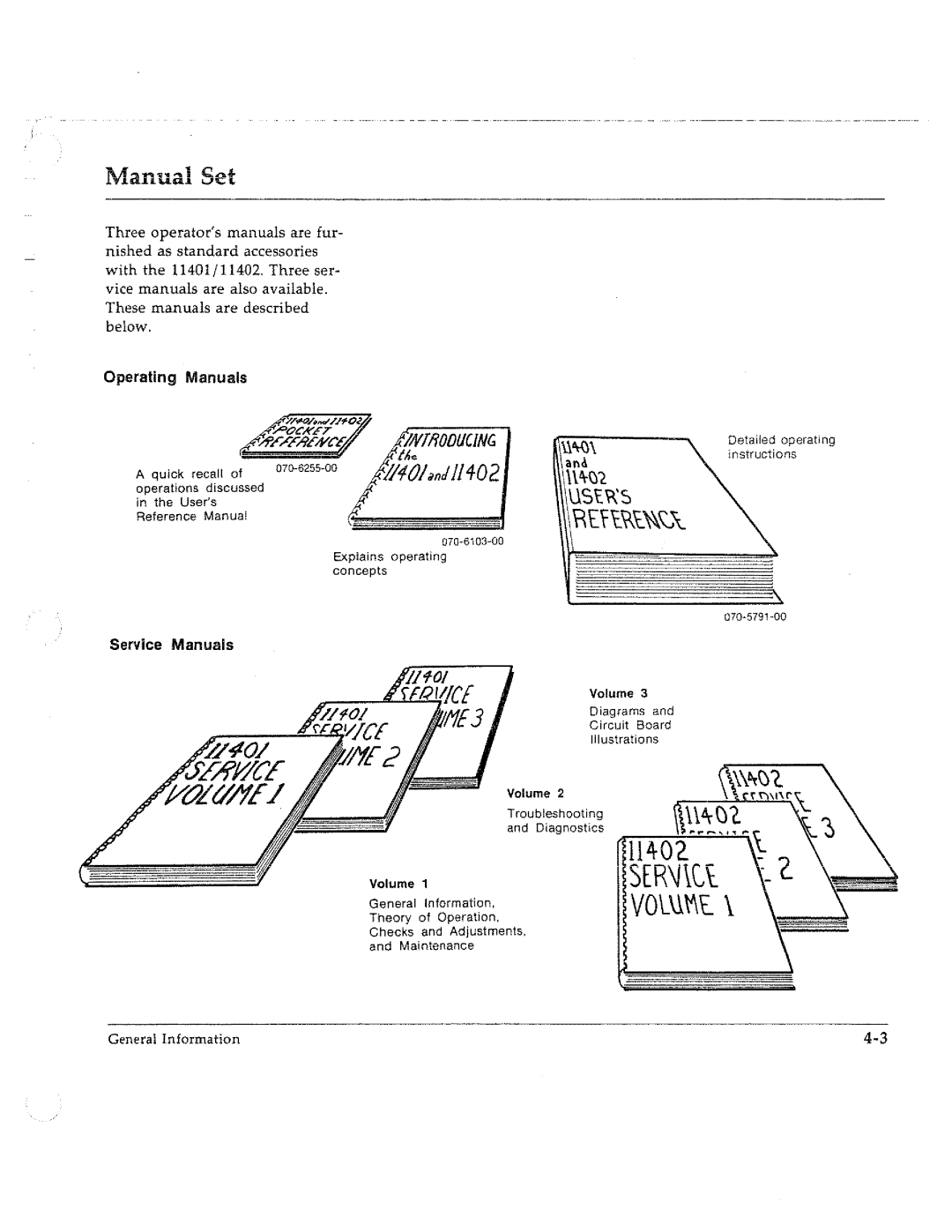 Tektronix 11402, 11401 manual 