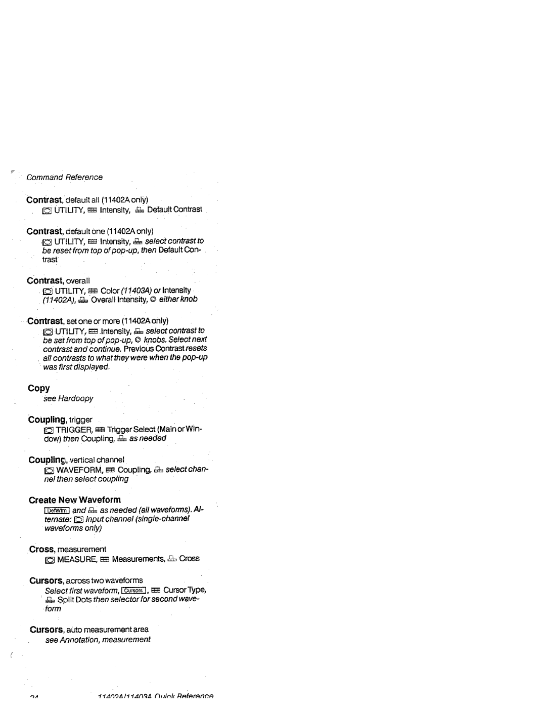 Tektronix 11403A, 11402A manual 