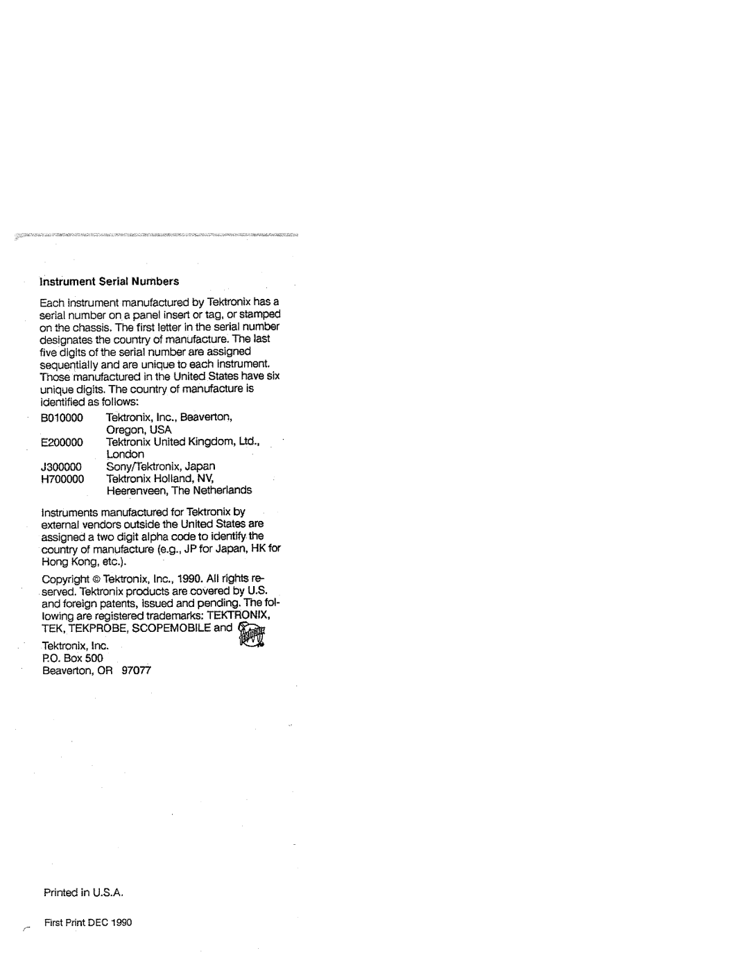 Tektronix 11403A, 11402A manual 