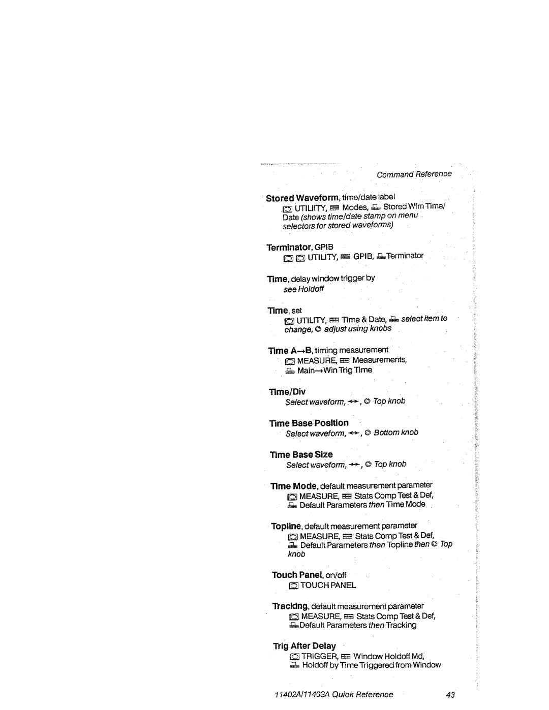 Tektronix 11402A, 11403A manual 