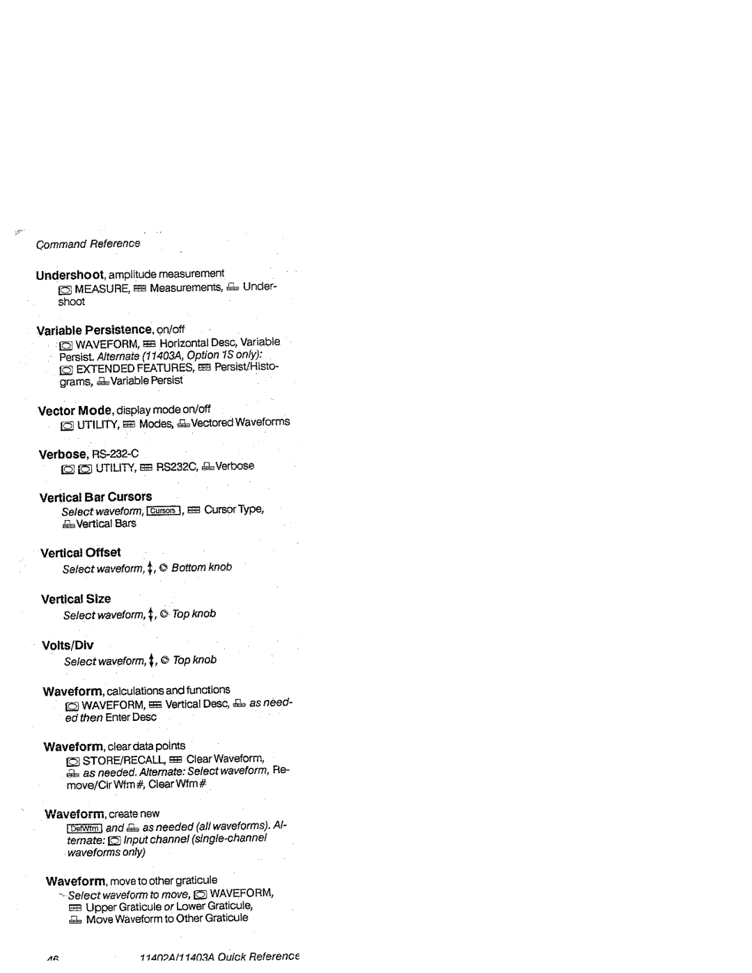 Tektronix 11403A, 11402A manual 