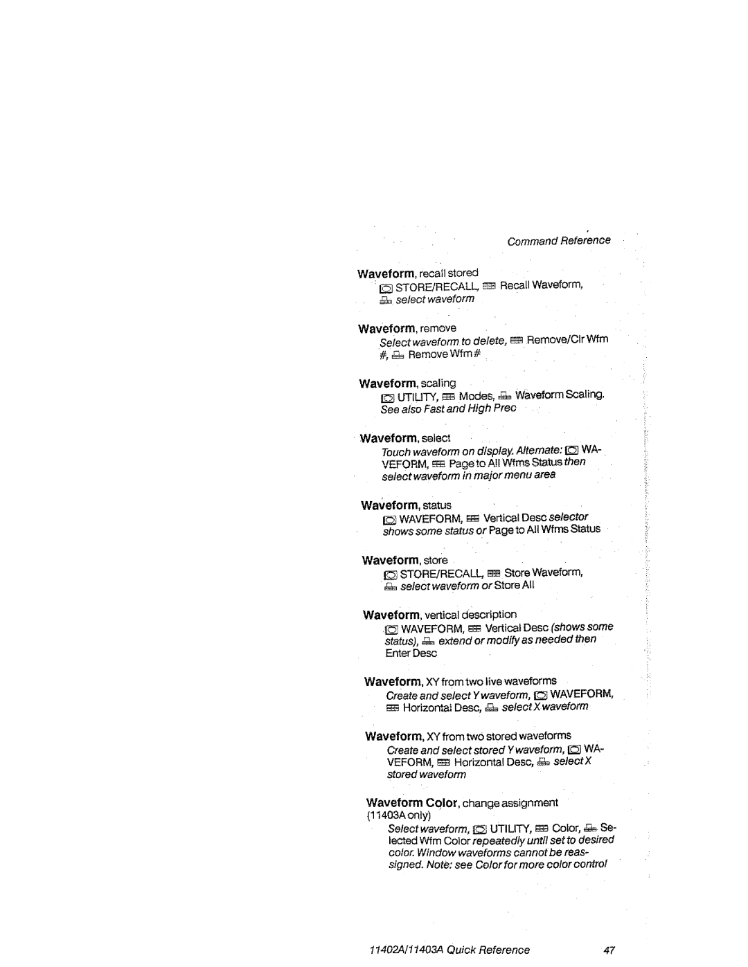 Tektronix 11402A, 11403A manual 