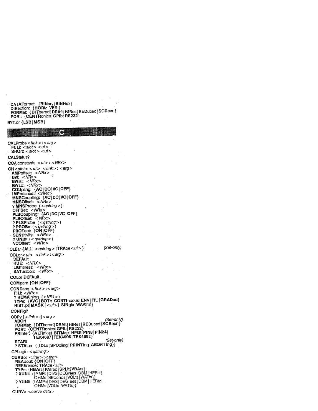 Tektronix 11403A, 11402A manual 