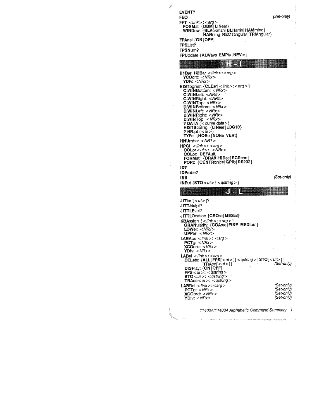 Tektronix 11403A, 11402A manual 