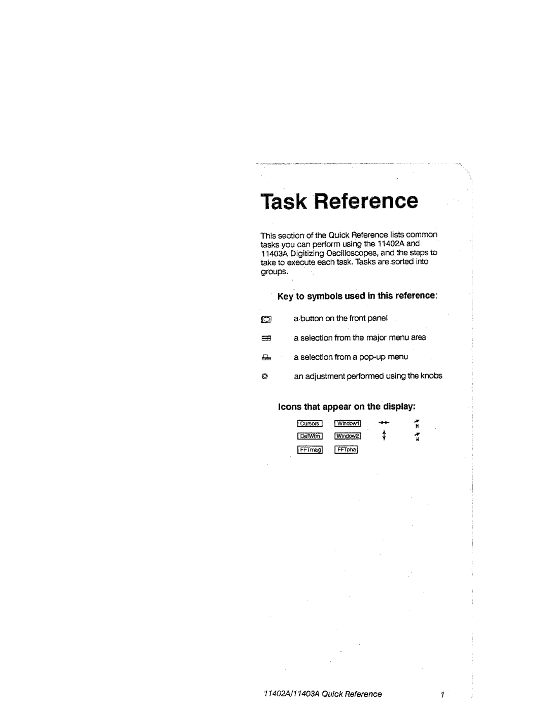 Tektronix 11402A, 11403A manual 