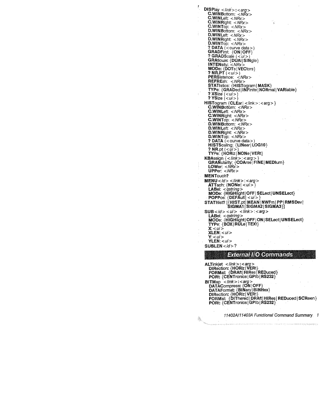 Tektronix 11403A, 11402A manual 